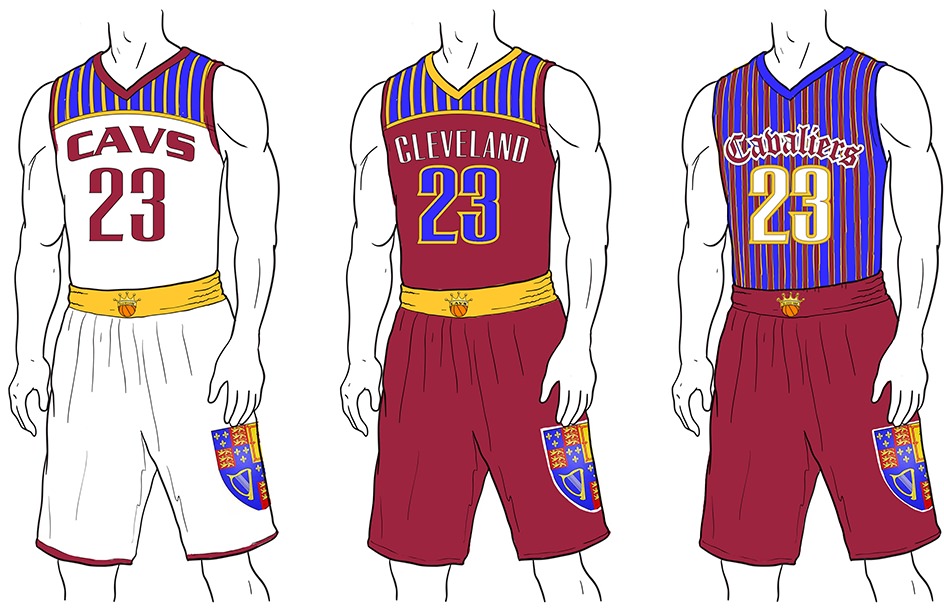 cleveland cavaliers jerseys through the years